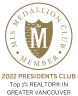 2022 Presidents Club award