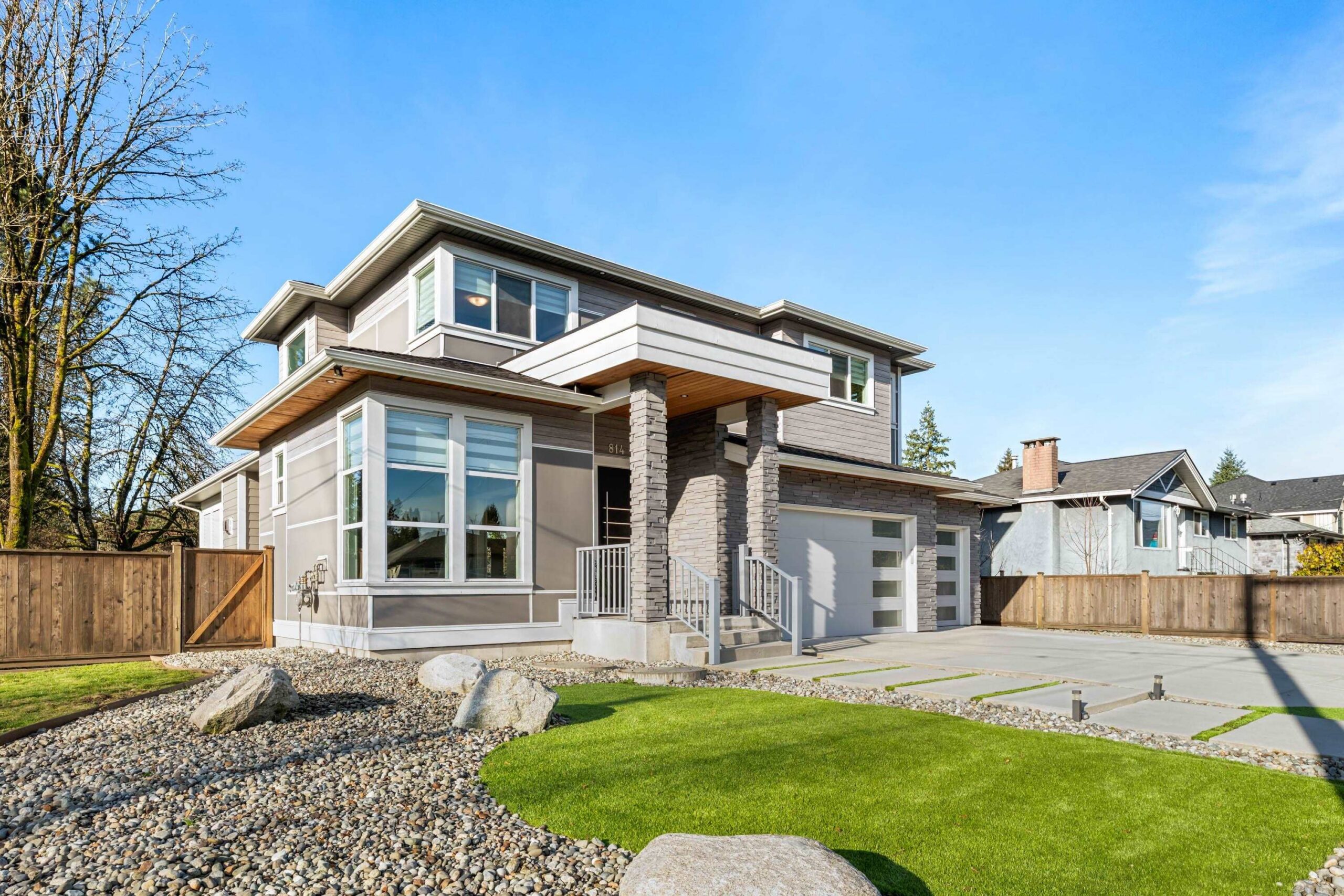 Detached family home exterior