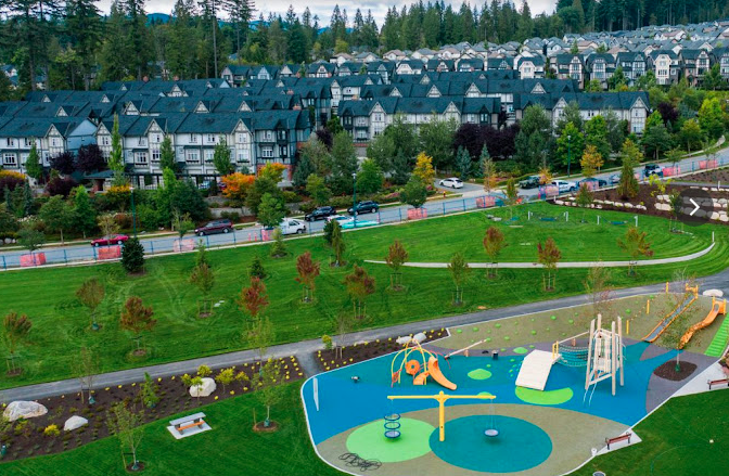 Heritage Mountain homes in Port Moody